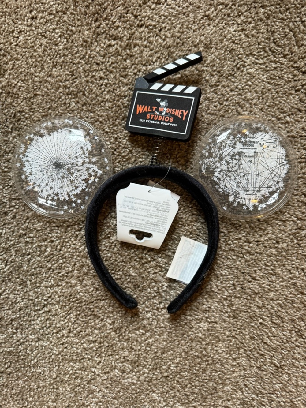 NWT Disney Parks 2023 Disney
100 Years Walt Disney Studios
Mickey Ears Headband